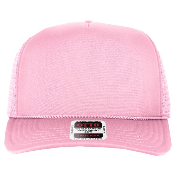 OTTO CAP "OTTO COMFY FIT" 5 Panel High Crown Mesh Back Trucker Hat Thumbnail