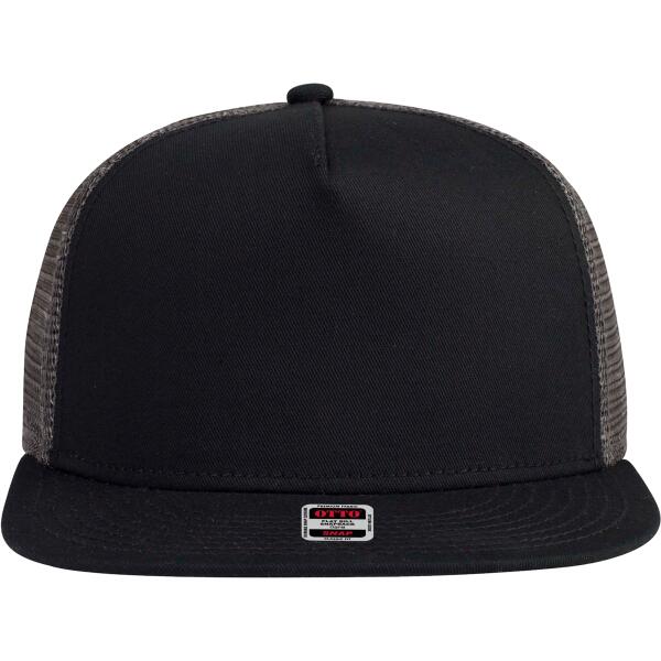 OTTO CAP "OTTO SNAP" 5 Panel Pro Style Mesh Back Trucker Snapback Hat Thumbnail